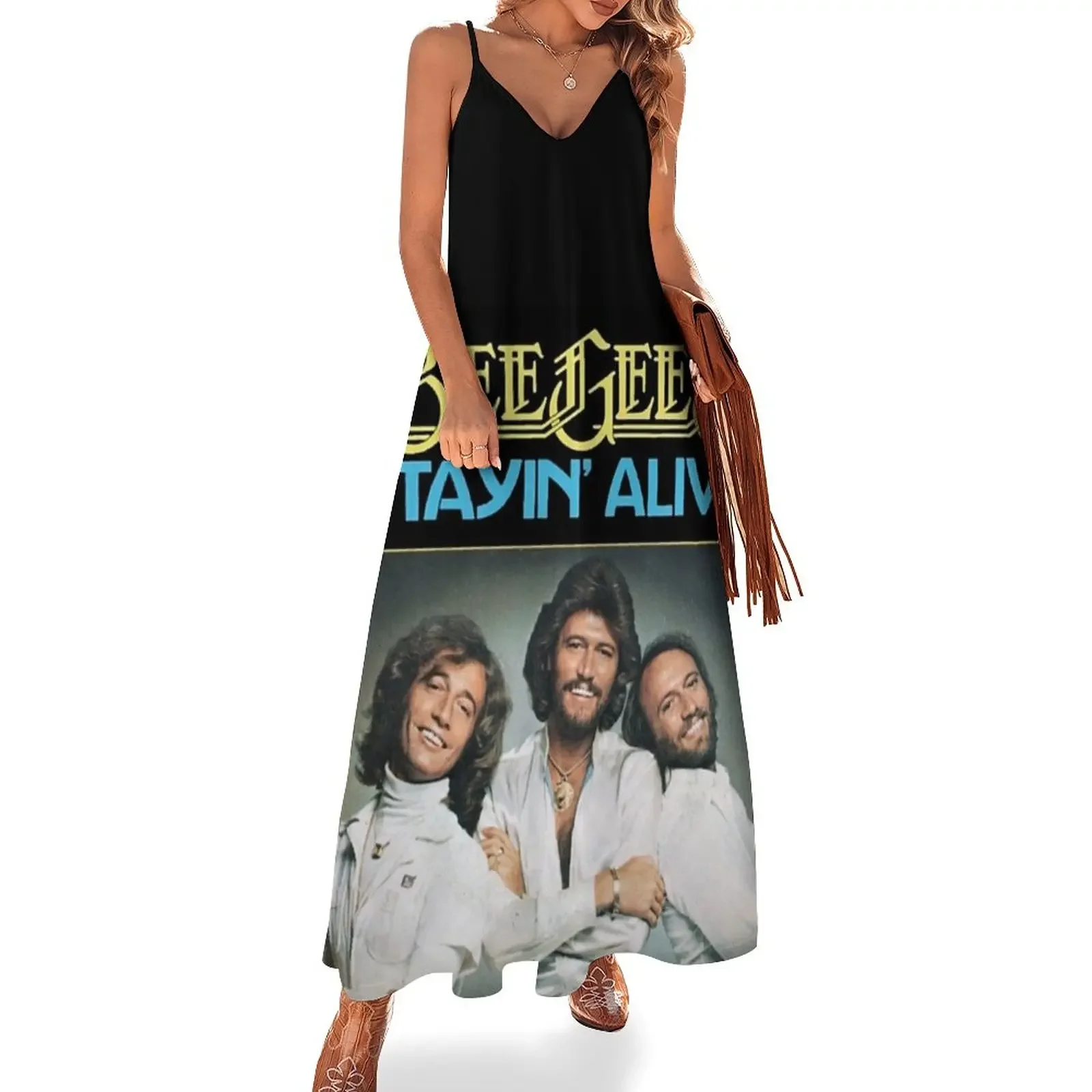 best of cover album, stayin alive Sleeveless Dress women party dresses sexy dress for women
best of cover album, stayin alive Sleeveless Dress women party dresses sexy dress for women