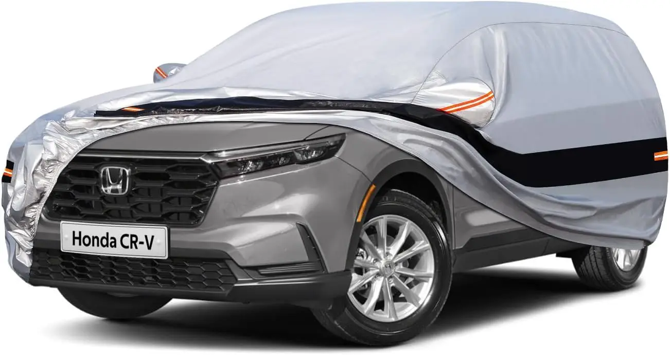 10-Layer SUV Car Cover for Honda CR-V (2006-2025) - Waterproof, All-Weather Protection with UV Shield
10-Layer SUV Car Cover for Honda CR-V (2006-2025) - Waterproof, All-Weather Protection with UV Shield