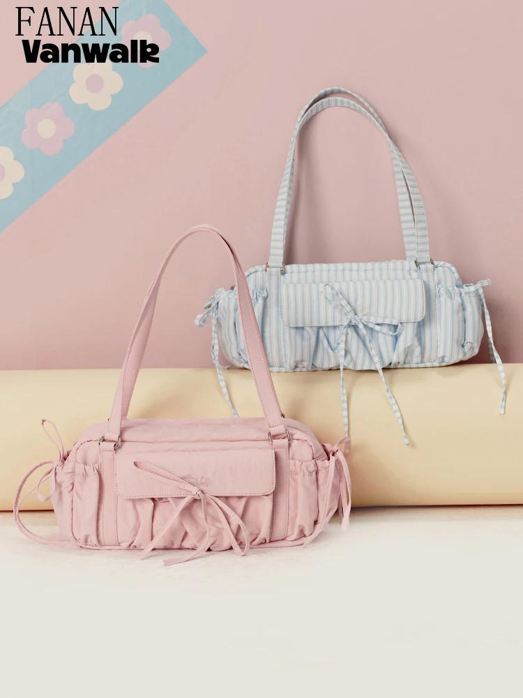 Casual Handbag Travel Ballet Style Bow Shoulder Bag for Girls' Leisure Sweet C Ute Handheld Tote Bags for Women 2025 New
Casual Handbag Travel Ballet Style Bow Shoulder Bag for Girls' Leisure Sweet C Ute Handheld Tote Bags for Women 2025 New