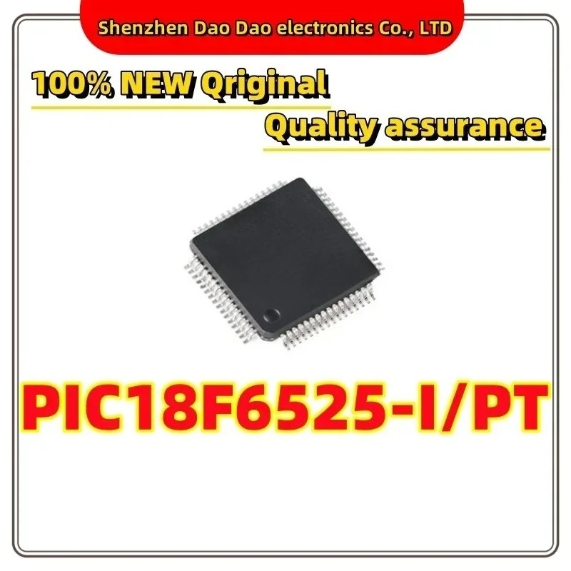 PIC18F6525-I/PT PIC18F6525 TQFP-64 Microcontroller chip IC new original
PIC18F6525-I/PT PIC18F6525 TQFP-64 Microcontroller chip IC new original