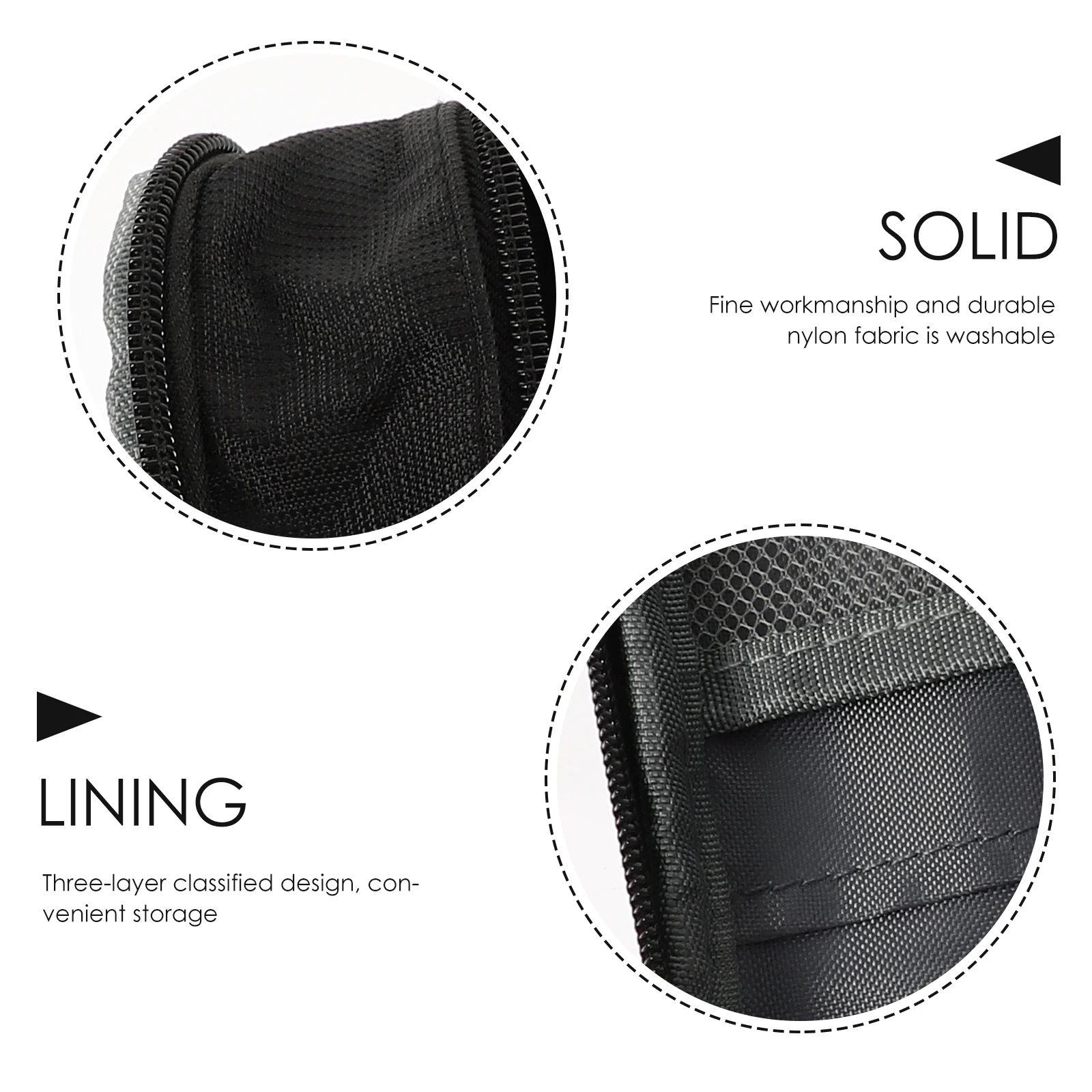 Three-Layer Multi-Function Pen Case Large Capacity Pencil Bag Portable Organizer for School Students Stationery Storage Zipper
Three-Layer Multi-Function Pen Case Large Capacity Pencil Bag Portable Organizer for School Students Stationery Storage Zipper