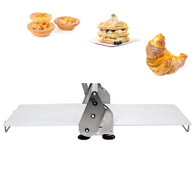 Bakery Equipment Dough Sheeter Machine Manual Dough Press Sheeter croissant making machine
Bakery Equipment Dough Sheeter Machine Manual Dough Press Sheeter croissant making machine