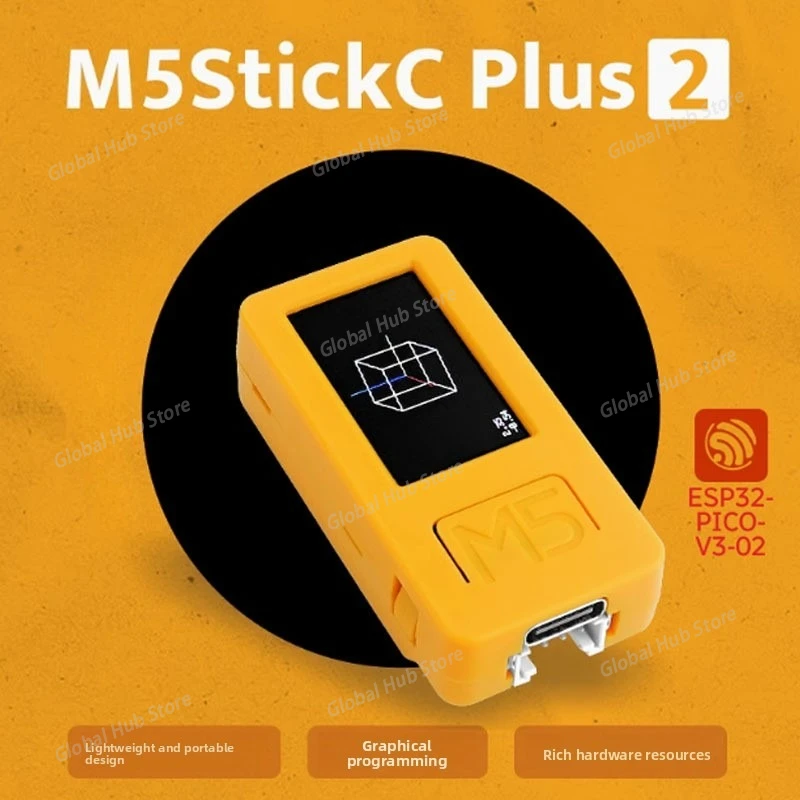 Официально подходит для комплекта разработки компактных IoT M5Stack M5StickC PLUS2 ESP32
Официально подходит для комплекта разработки компактных IoT M5Stack M5StickC PLUS2 ESP32