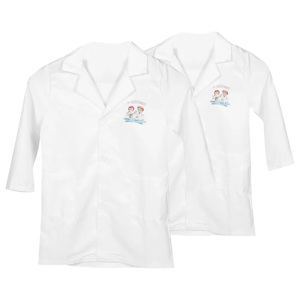 Детский лабораторный халат (2 шт.) для научных проектов, белый костюм ученого для детей, для творческих игр и ролевых игр, для переодеваний
Детский лабораторный халат (2 шт.) для научных проектов, белый костюм ученого для детей, для творческих игр и ролевых игр, для переодеваний