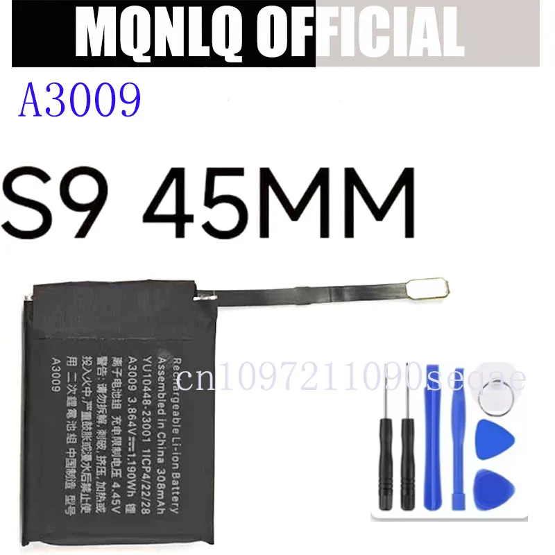 Высококачественная батарея A3009 для Apple Watch Series 9, 45 мм, батарея + бесплатные инструменты
Высококачественная батарея A3009 для Apple Watch Series 9, 45 мм, батарея + бесплатные инструменты