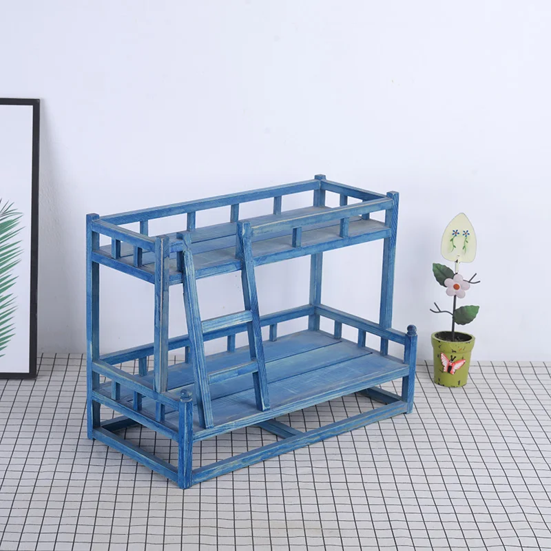 Solid Wood Desktop Mini Upper And Lower Bunk Storage Rack Dessert Table Decoration Storage Cartoon Doll Bed
Solid Wood Desktop Mini Upper And Lower Bunk Storage Rack Dessert Table Decoration Storage Cartoon Doll Bed
