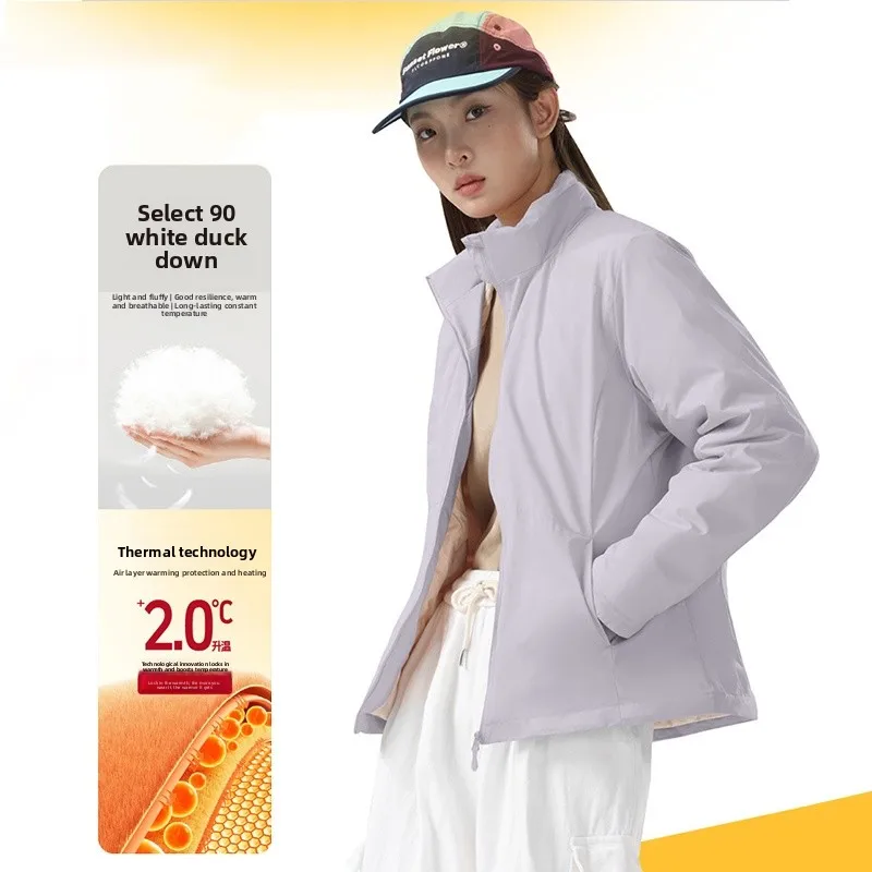 DongJia Lightweight Puffer Jaet Stand Collar Du down Men's Faionable And Simple Design Fall Winter Warm Clothing
DongJia Lightweight Puffer Jaet Stand Collar Du down Men's Faionable And Simple Design Fall Winter Warm Clothing