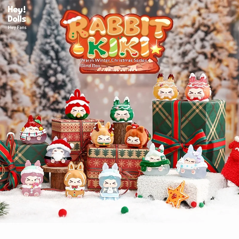 Suplay Rabbit Kiki Warm Winter Blind Box Creative Christmas Series Ornament Decoration Trendy Toy Gift
Suplay Rabbit Kiki Warm Winter Blind Box Creative Christmas Series Ornament Decoration Trendy Toy Gift
