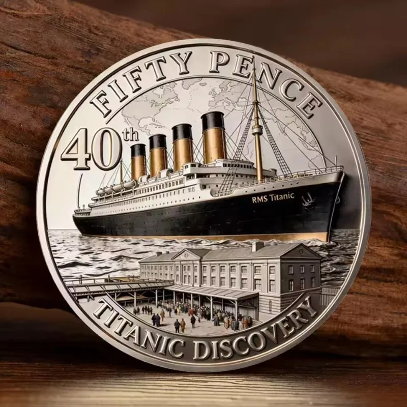 Historical Commemorative Coin Collectible Token Gold Plated Material Relief Craft Round Size Titanic Discovery Collector Gift
Historical Commemorative Coin Collectible Token Gold Plated Material Relief Craft Round Size Titanic Discovery Collector Gift