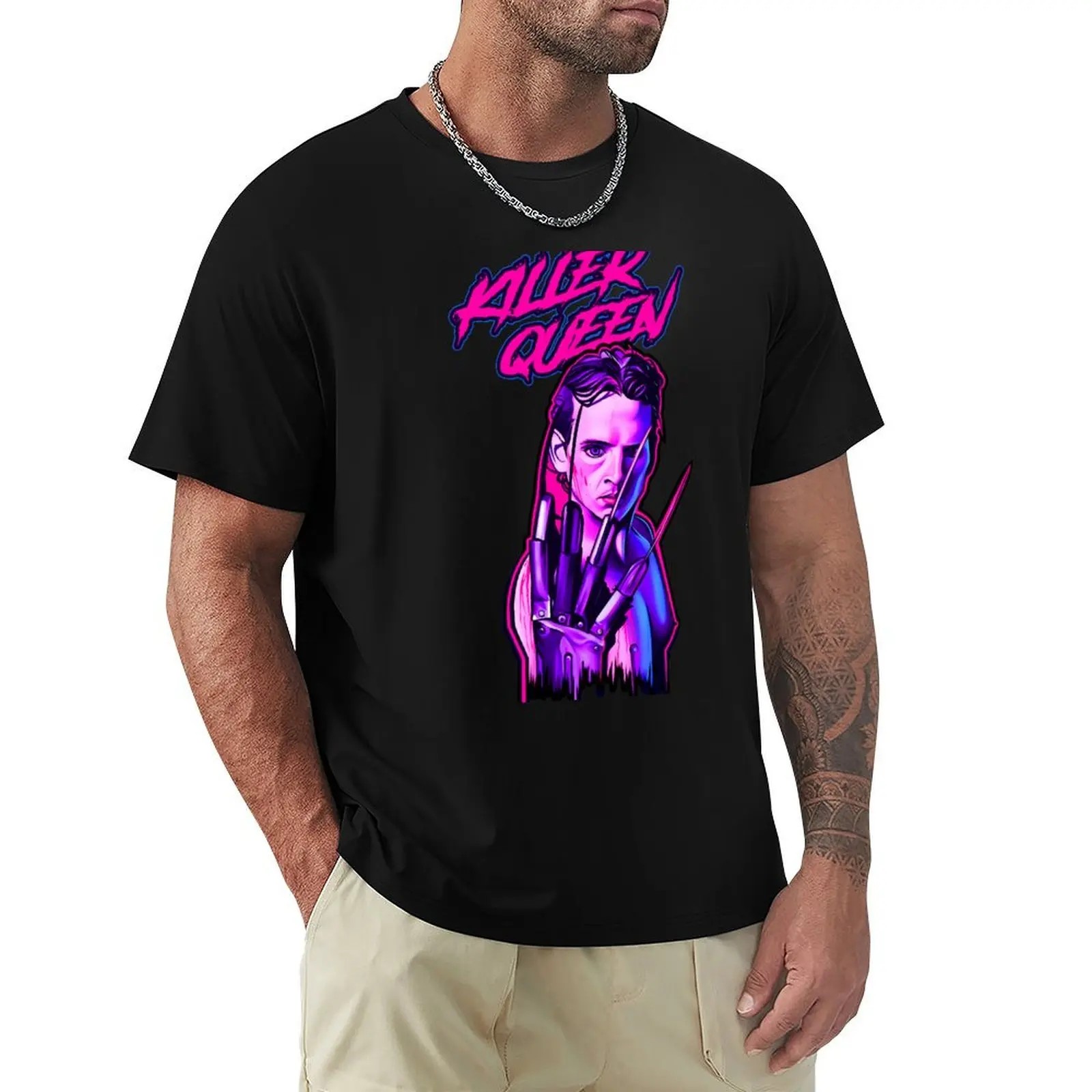 KILLER QUEEN T-Shirt Basic Regular Fit Casual T-Shirt
KILLER QUEEN T-Shirt Basic Regular Fit Casual T-Shirt