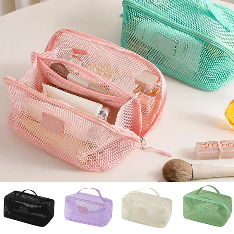Mesh Clear Cosmetic Bags Small Large Black Makeup Bag Portable Travel Toiletry Organizer Case Handheld Lipstick Storage Pouch
Mesh Clear Cosmetic Bags Small Large Black Makeup Bag Portable Travel Toiletry Organizer Case Handheld Lipstick Storage Pouch