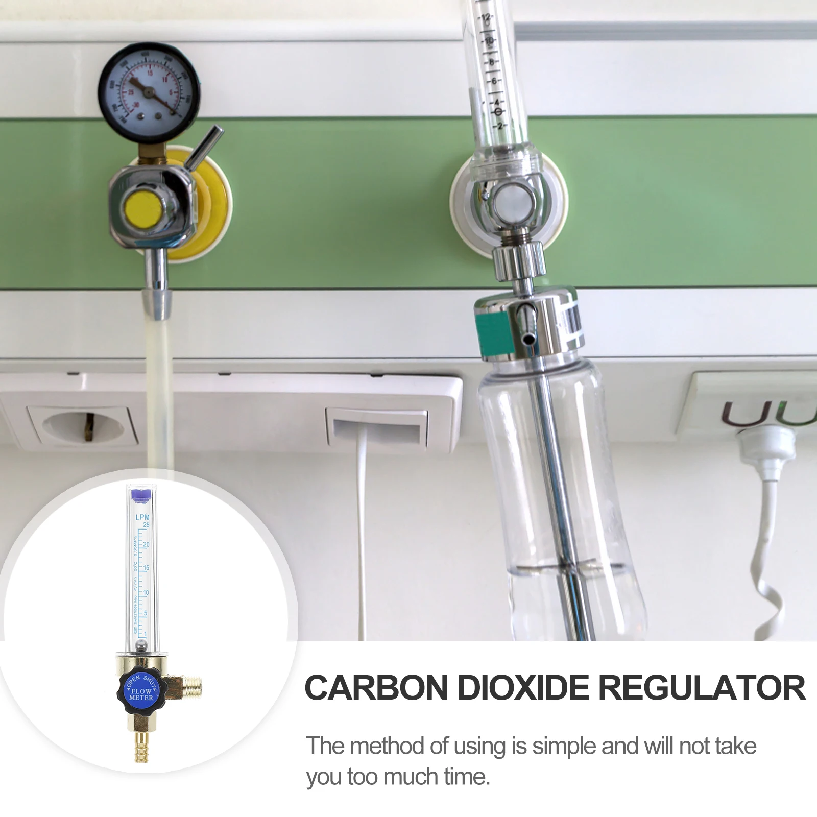 Regulator for Argon Tank Nitrogen 15MPa Practical Measuring Meter Lightweight Material Water Instrument Type
Regulator for Argon Tank Nitrogen 15MPa Practical Measuring Meter Lightweight Material Water Instrument Type