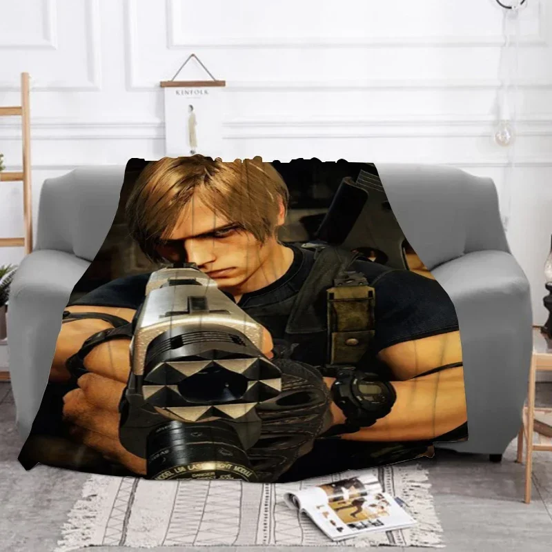 Fluffy Soft Baby Blankets for Bed Leon Kennedy Furry Fleece Blanket Sofa Winter Machine Washable Throws Baby Beds Custom Nap
Fluffy Soft Baby Blankets for Bed Leon Kennedy Furry Fleece Blanket Sofa Winter Machine Washable Throws Baby Beds Custom Nap