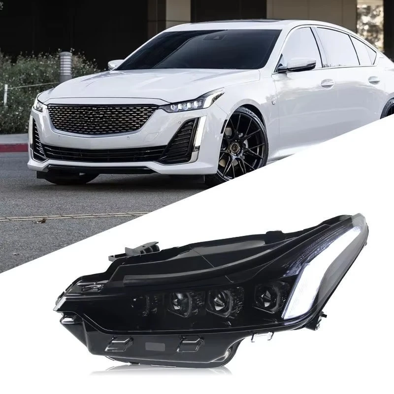 19-23 CT5 LED Headlight Assembly Crystal Lens Dynamic Running DRL Sequential Turn Signal Lamp
19-23 CT5 LED Headlight Assembly Crystal Lens Dynamic Running DRL Sequential Turn Signal Lamp