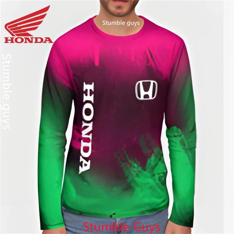 Honda Moto Breathable Long Sleeve Tee For Biker Fans
Honda Moto Breathable Long Sleeve Tee For Biker Fans