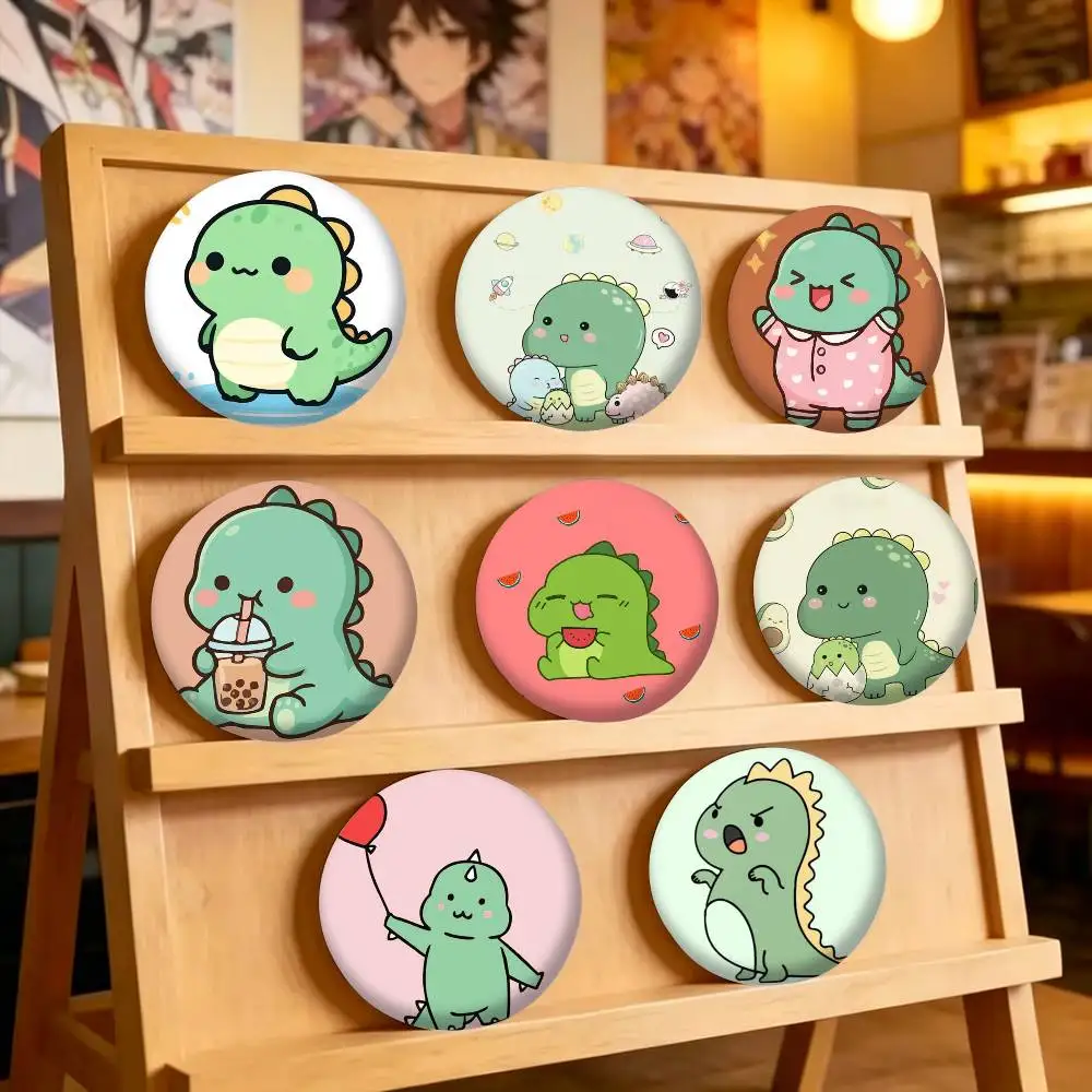 The Cute L-Little Dino 25 32 44 58 75mm Badges Personalized Round Brooches Pins Accessory Gift
The Cute L-Little Dino 25 32 44 58 75mm Badges Personalized Round Brooches Pins Accessory Gift