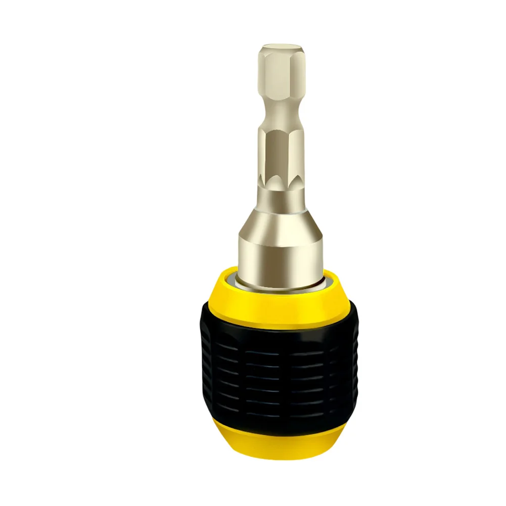 Drill Bit Quick Release Connector Drill Bit Converter 6.35 Mm 1 4 Inch Hex Handle Adapter Electric Tool Accessory
Drill Bit Quick Release Connector Drill Bit Converter 6.35 Mm 1 4 Inch Hex Handle Adapter Electric Tool Accessory