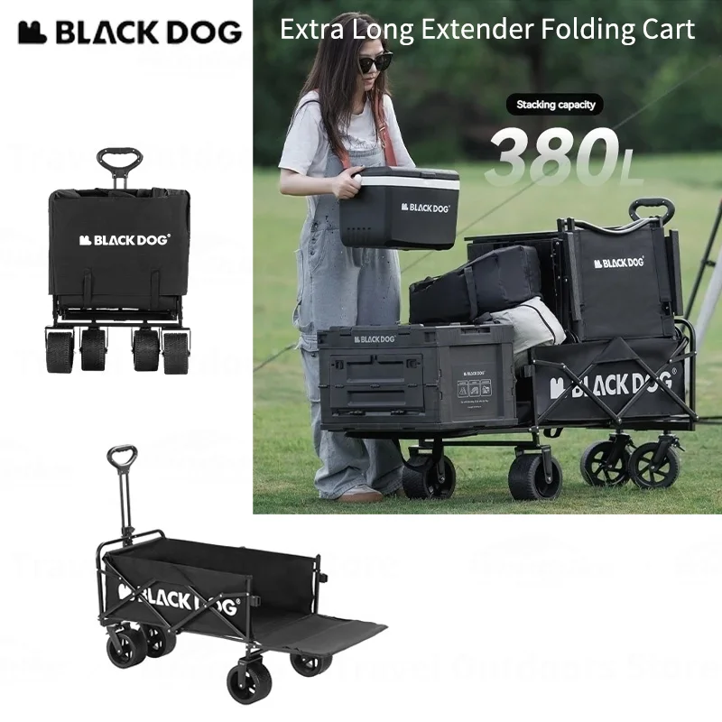 Naturehike BLACKDOG Extra Long Extender Folding Cart Outdoor Utility Large Capacity Camping Picnic Trolley Beach Collapse Cart
Naturehike BLACKDOG Extra Long Extender Folding Cart Outdoor Utility Large Capacity Camping Picnic Trolley Beach Collapse Cart