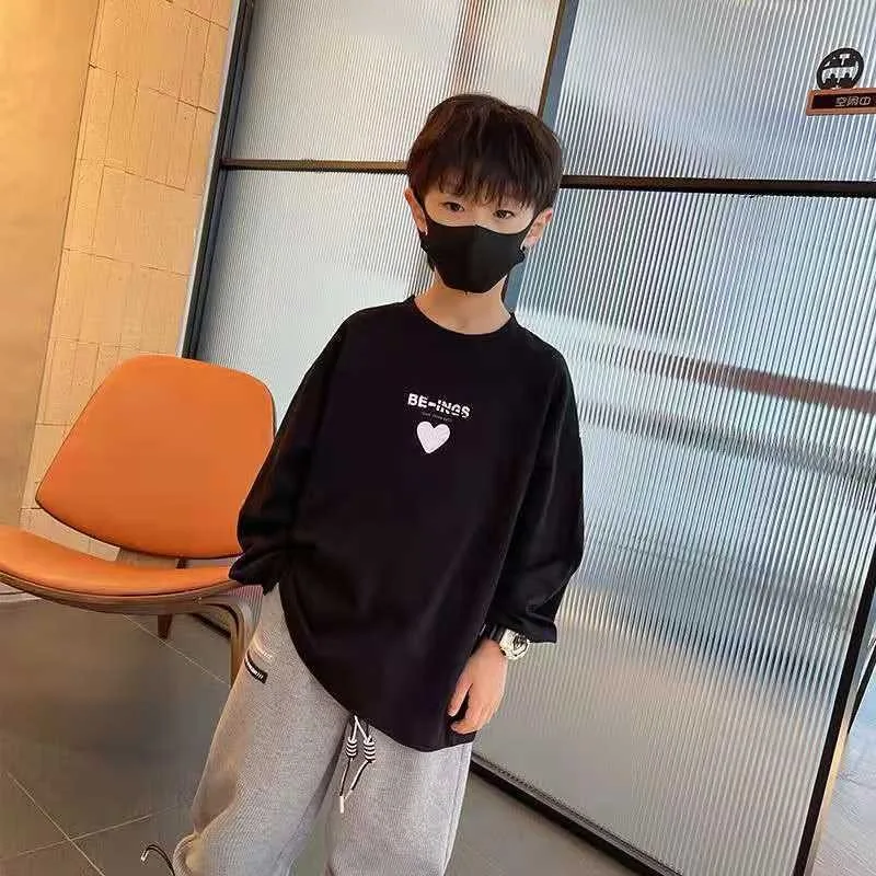 Cotton Printing Children's Long Sleeve Tee Top Shirts Boys Kids Clothes Clothing From 8 12 Years Boy Spring Autumn Year Old Tops
Cotton Printing Children's Long Sleeve Tee Top Shirts Boys Kids Clothes Clothing From 8 12 Years Boy Spring Autumn Year Old Tops