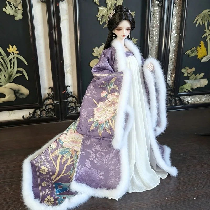 1/4 Bjd Doll's Chinese Hanfu Clothes Suit for 45cm Doll Costume Dress Up Toys Play House Doll Accessories, No Doll
1/4 Bjd Doll's Chinese Hanfu Clothes Suit for 45cm Doll Costume Dress Up Toys Play House Doll Accessories, No Doll