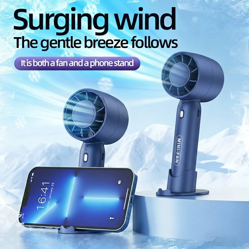 2 In 1 Mini Handheld Desktop Fan USB Rechargeable Portable Personal Cooler Strong Wind Lightweight Design Lasting Battery Fan
2 In 1 Mini Handheld Desktop Fan USB Rechargeable Portable Personal Cooler Strong Wind Lightweight Design Lasting Battery Fan