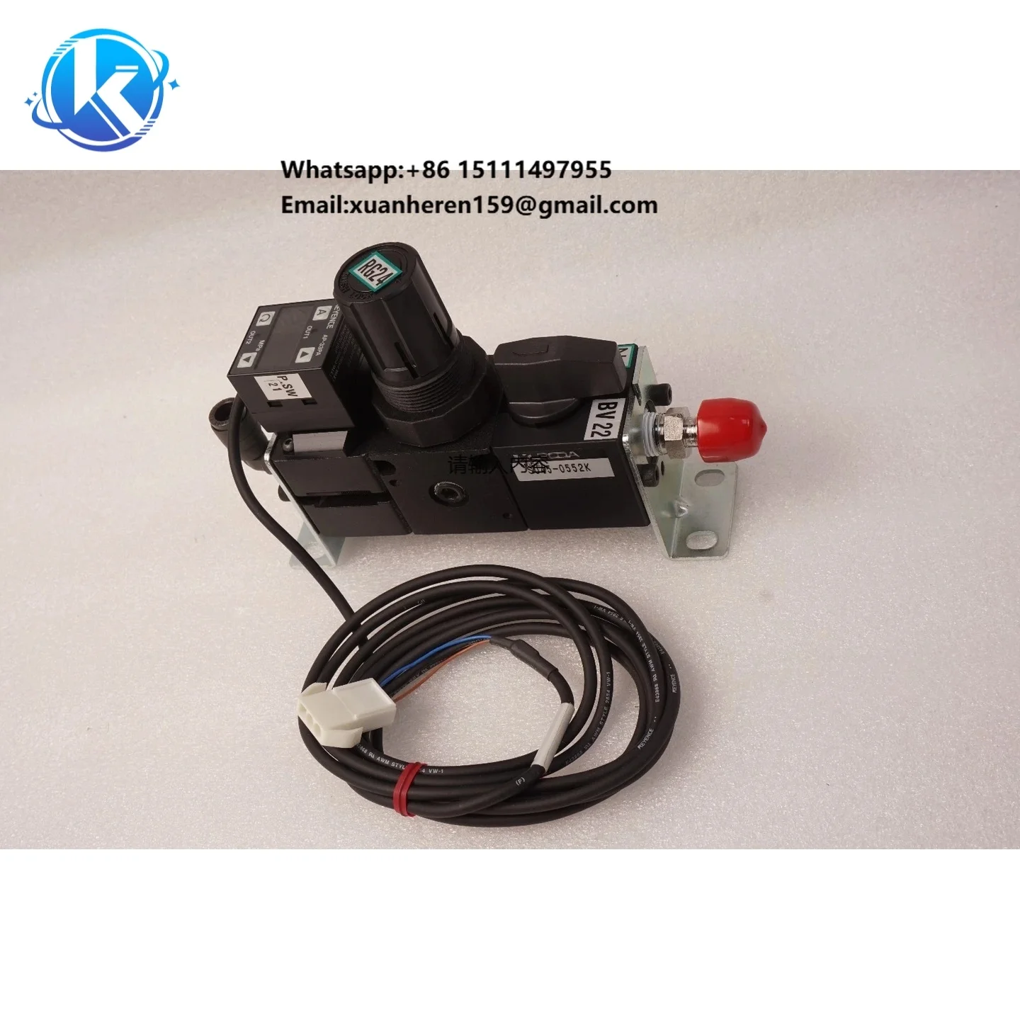 ORIGINAL SUPPLY SOLENOID VALVE R45 ZF 0.03 0.8MPA SU45-0552K+ AP-33PA FREE LOC#K101
ORIGINAL SUPPLY SOLENOID VALVE R45 ZF 0.03 0.8MPA SU45-0552K+ AP-33PA FREE LOC#K101