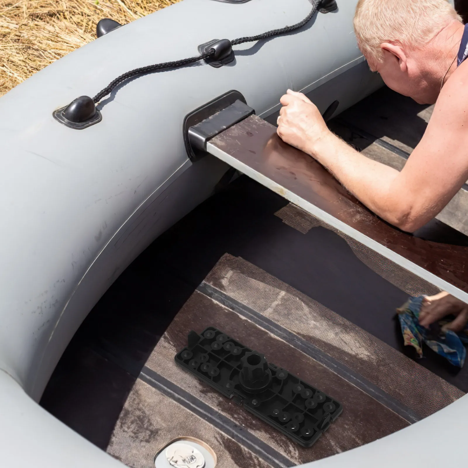 Универсальное крепление для эхолота на каяк: регулируемый водонепроницаемый держатель для электроники, простая установка без инструментов
Универсальное крепление для эхолота на каяк: регулируемый водонепроницаемый держатель для электроники, простая установка без инструментов