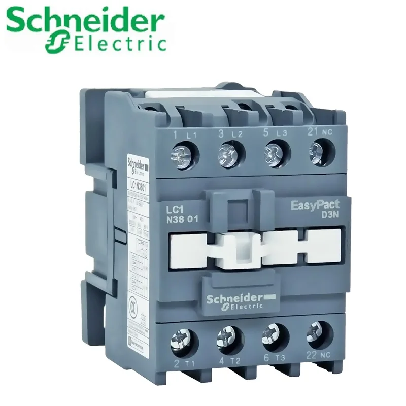 Schneider electric EasyPact D3N 3-ступенчатые контакторы LC1N38 1NC или 1НО 50 Гц LC1N3801B5N LC1N3810B5N LC1N3801M5N LC1N3810M5N
Schneider electric EasyPact D3N 3-ступенчатые контакторы LC1N38 1NC или 1НО 50 Гц LC1N3801B5N LC1N3810B5N LC1N3801M5N LC1N3810M5N