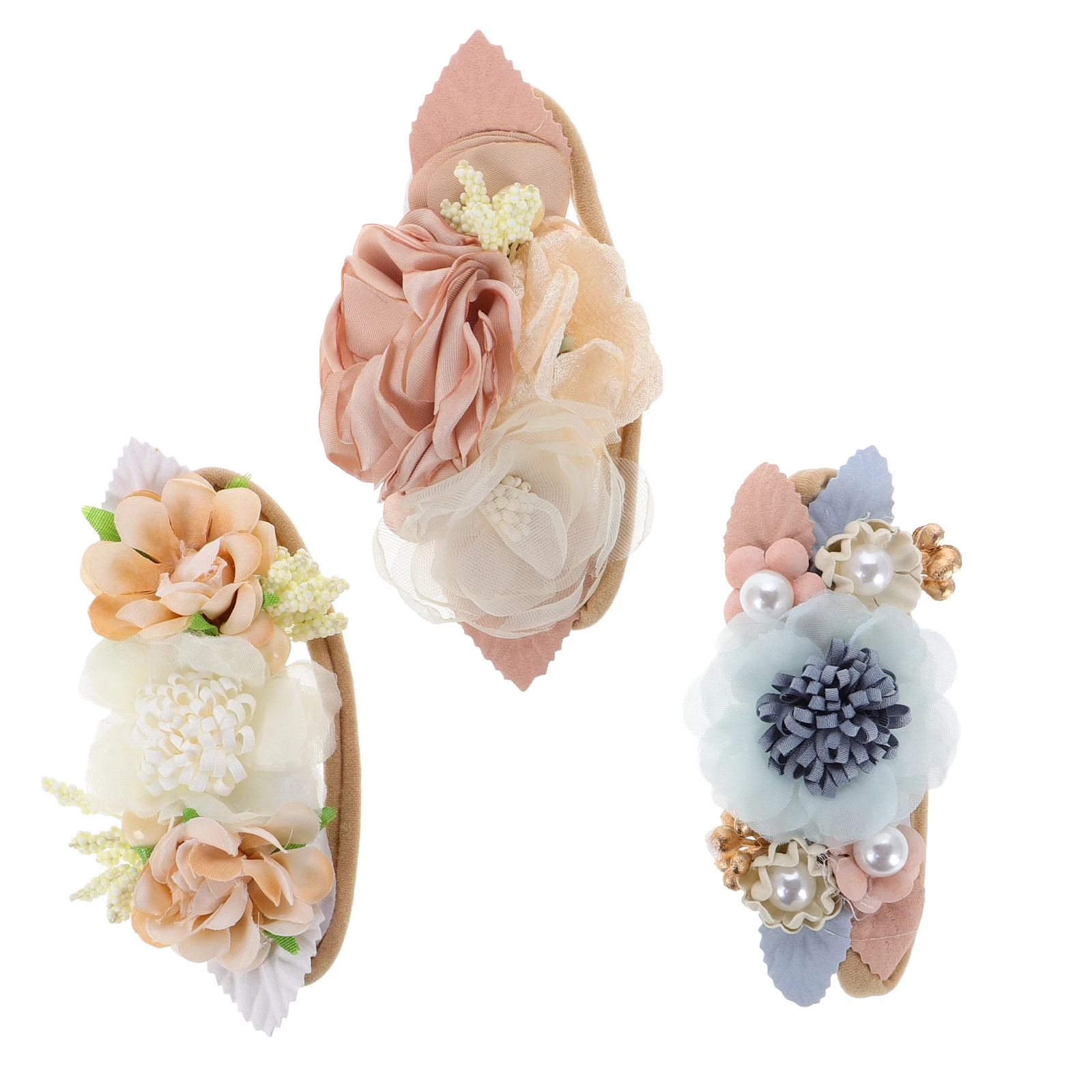3 Pcs Simulated Flower Headband Newborn Hairband Sweet Baby Accessory Infant Elastic Cord Decor Photograph
3 Pcs Simulated Flower Headband Newborn Hairband Sweet Baby Accessory Infant Elastic Cord Decor Photograph