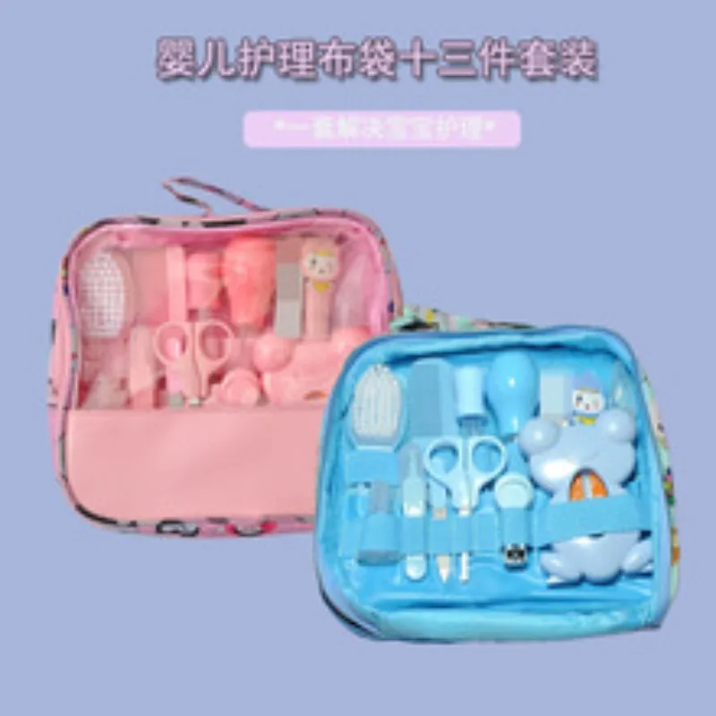 Baby Care Thirteen Piece Set of Nail Clippers Nose Pumps Baby Daily Cleaning and Care Set
Baby Care Thirteen Piece Set of Nail Clippers Nose Pumps Baby Daily Cleaning and Care Set