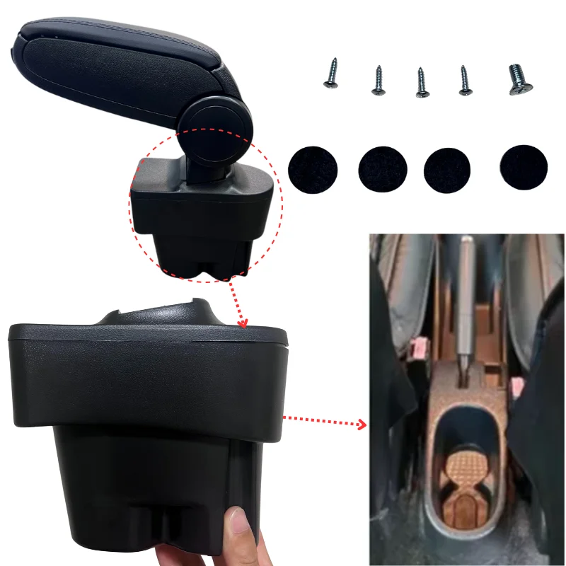 Armrest Box Easy Installation Car Center Console For 2006-2010 PEUGEOT 207, 207 SW, 207 CC Foldable Comfortable Driving
Armrest Box Easy Installation Car Center Console For 2006-2010 PEUGEOT 207, 207 SW, 207 CC Foldable Comfortable Driving