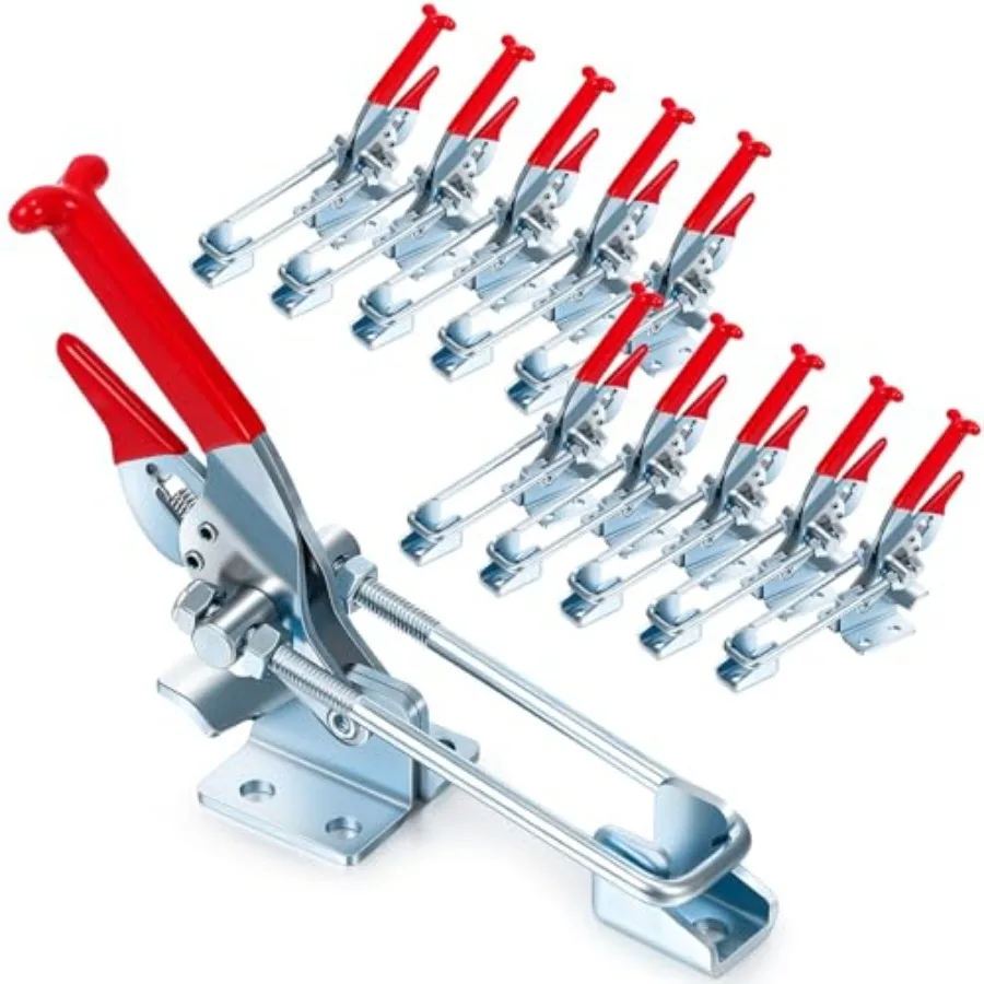 Pack 000lbs Toggle Clamp 431 Heavy Duty Toggle Latch Clamp Adjustable U Bolt Self Lock Latch for Tire Carrier, Trailer and Door
Pack 000lbs Toggle Clamp 431 Heavy Duty Toggle Latch Clamp Adjustable U Bolt Self Lock Latch for Tire Carrier, Trailer and Door