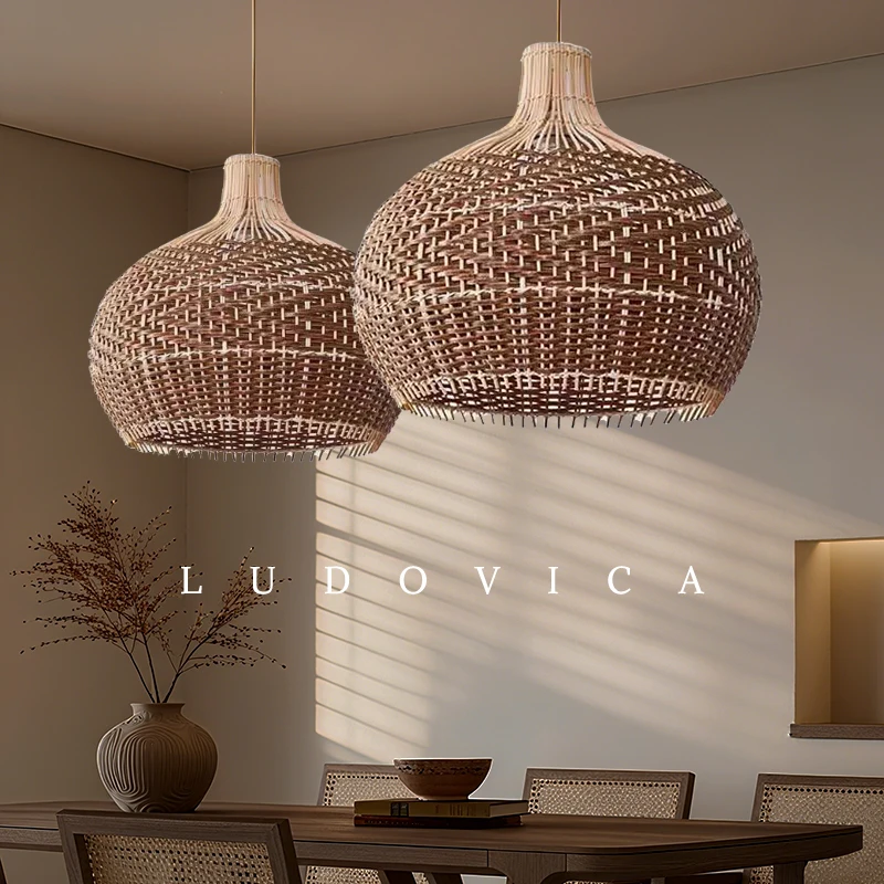Wabi-Sabi Retro Woven Pendant Light Creative Personality Art Living Room Chandelier Restaurant Homestay Hotel Shop Pendant Light
Wabi-Sabi Retro Woven Pendant Light Creative Personality Art Living Room Chandelier Restaurant Homestay Hotel Shop Pendant Light