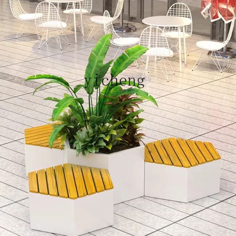 ZC Outdoor Flower Box Public Seat Combination Landscape Flower Bed Solid Wood Preservative Wood Rest Stool
ZC Outdoor Flower Box Public Seat Combination Landscape Flower Bed Solid Wood Preservative Wood Rest Stool
