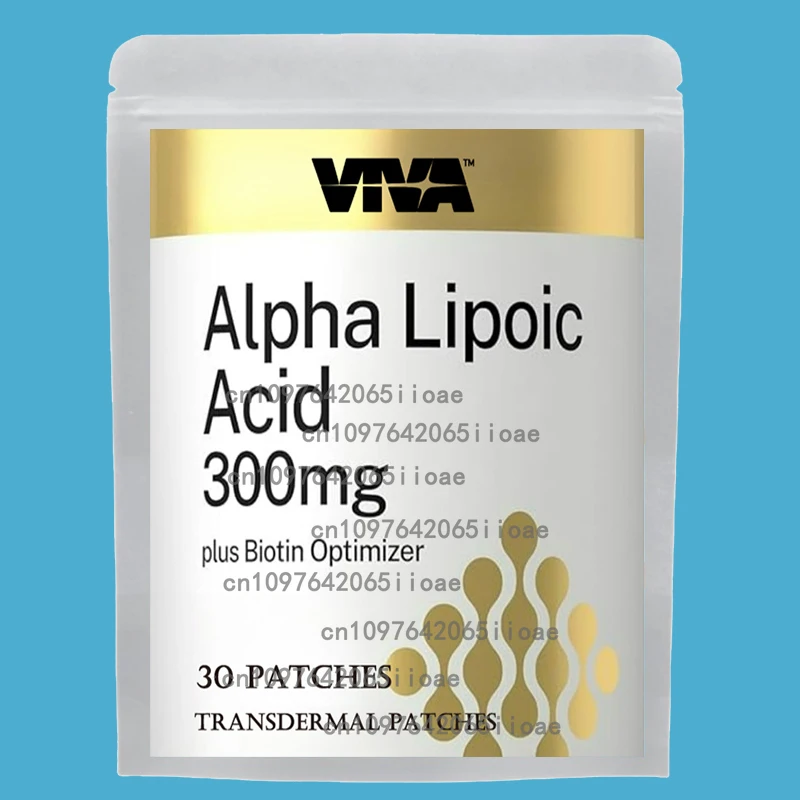 30 пластырей Альфа-трансмические пластыри с липоичной кислотой и витамином B1 CoQ10 — поддерживает антиоксидантное здоровье 
30 пластырей Альфа-трансмические пластыри с липоичной кислотой и витамином B1 CoQ10 — поддерживает антиоксидантное здоровье
