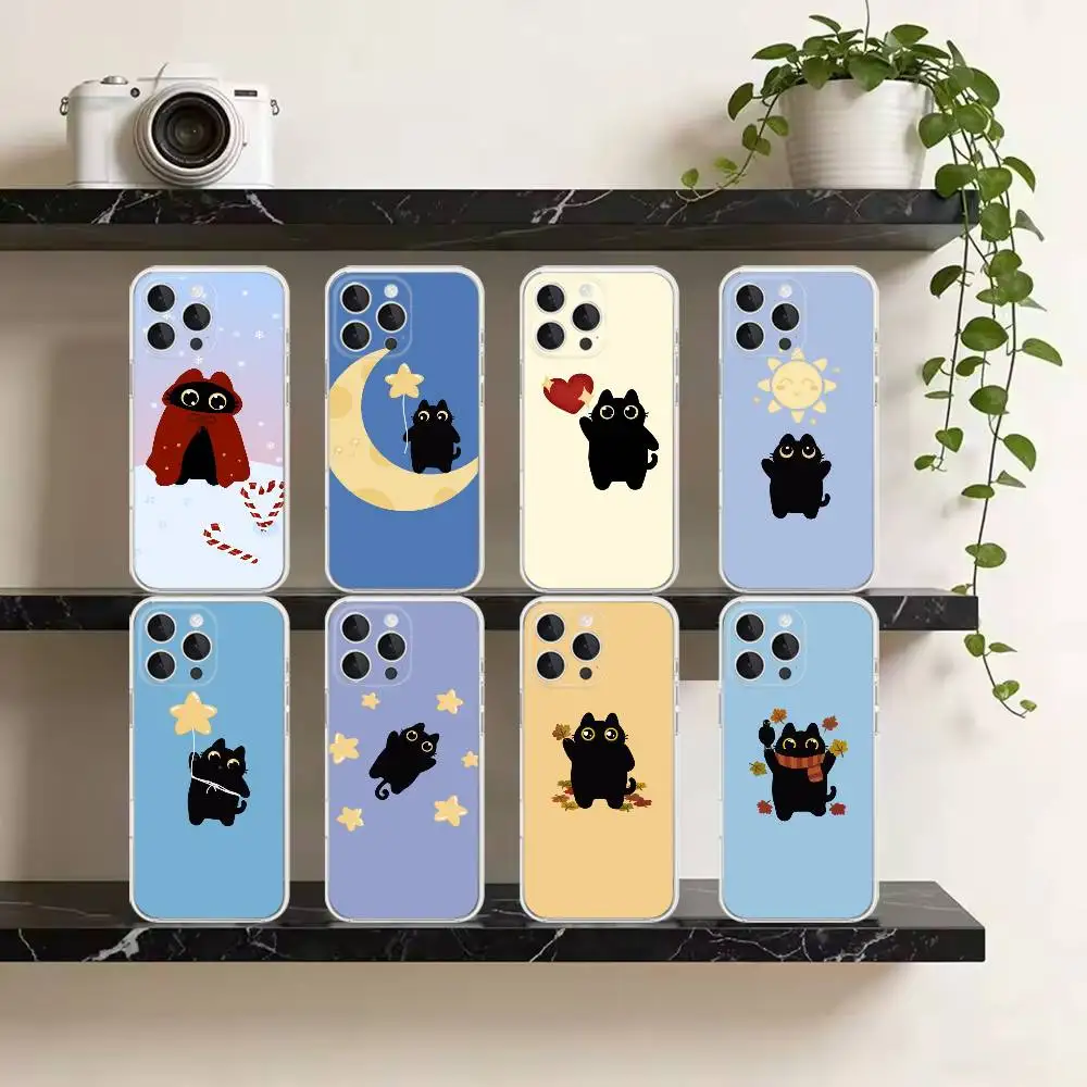 Kawaii Black Cat Phone Case For iPhone 17 Air 11 12 13 14 15 16 Pro Max Plus XS X XR Silicone Soft Cover
Kawaii Black Cat Phone Case For iPhone 17 Air 11 12 13 14 15 16 Pro Max Plus XS X XR Silicone Soft Cover