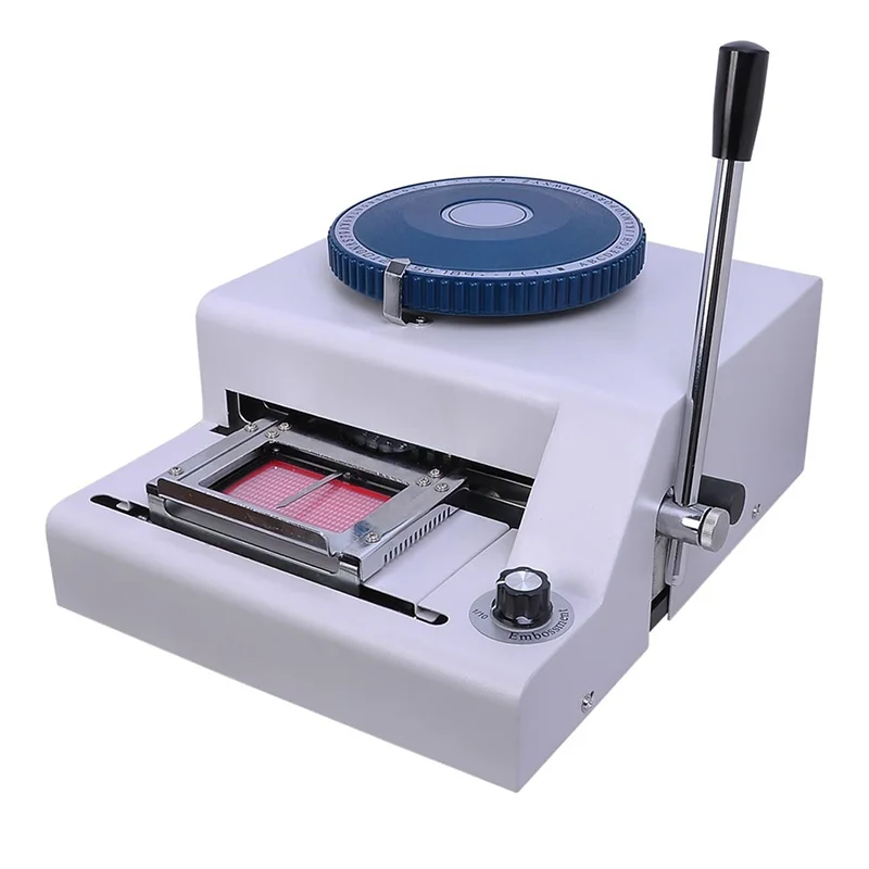 Desktop Manual code machine PVC card card convex code machine Embossing machine for plastic
Desktop Manual code machine PVC card card convex code machine Embossing machine for plastic
