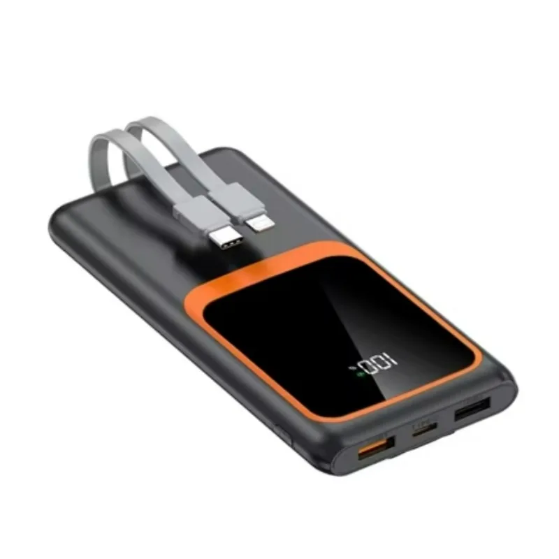 50000mAh PowerBank Fast Charging Large Capacity Built-in Cable Mobile Two-Wire Power Bank External Battery Mobile Power Supply
50000mAh PowerBank Fast Charging Large Capacity Built-in Cable Mobile Two-Wire Power Bank External Battery Mobile Power Supply