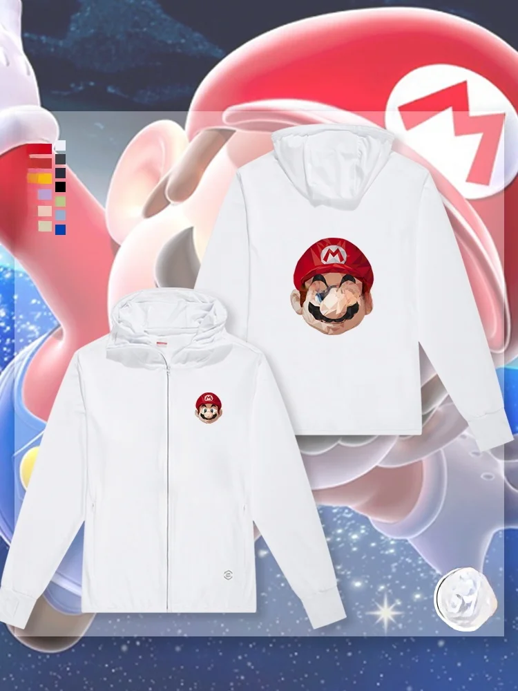 Super Cartoon Game Couples Outdoor Faionable Summer Sun Protection Outerwear Men's Women's Loose Fit Long Sve Zipper
Super Cartoon Game Couples Outdoor Faionable Summer Sun Protection Outerwear Men's Women's Loose Fit Long Sve Zipper