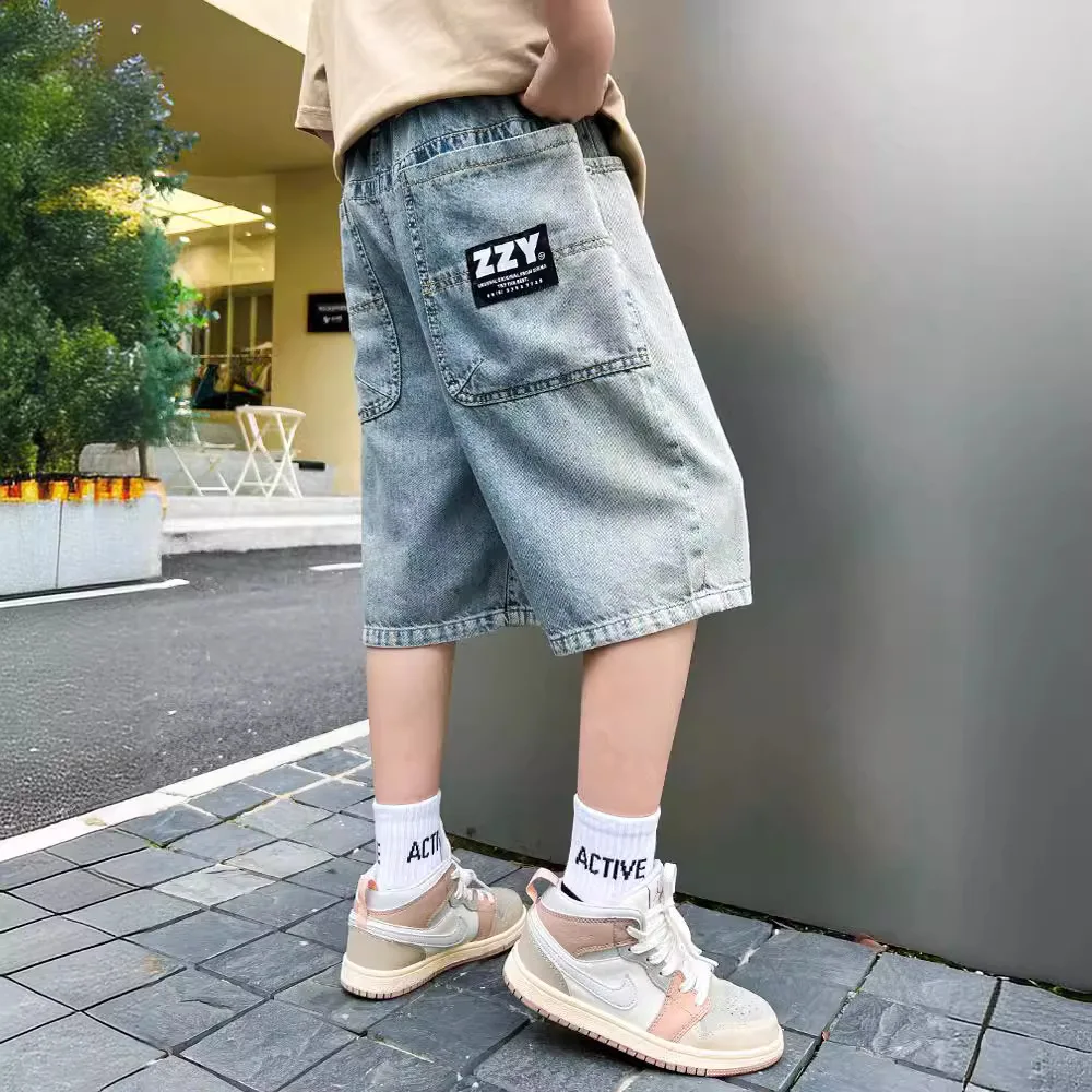 Teen Boys Shorts Jeans Children Baggy Fashion Straight Vintage Streetwear Denim 2024 Summer Loose Kids Denim Short Pants 10 12 Y
Teen Boys Shorts Jeans Children Baggy Fashion Straight Vintage Streetwear Denim 2024 Summer Loose Kids Denim Short Pants 10 12 Y