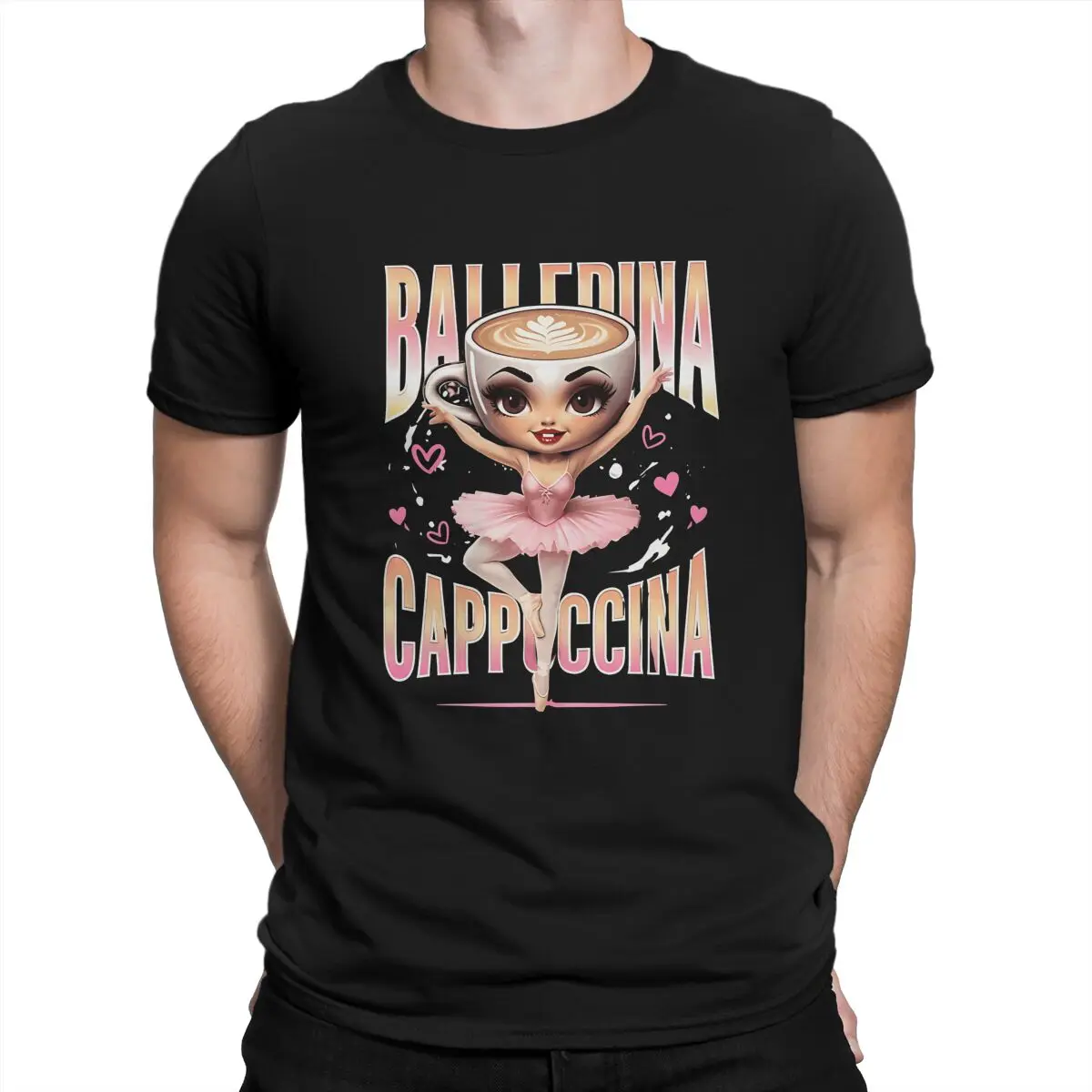 Brain Rot Ballerina Cappuccina Meme Italian Brainrot футболка с круглым воротником базовая футболка из полиэстера мужские топы модные
Brain Rot Ballerina Cappuccina Meme Italian Brainrot футболка с круглым воротником базовая футболка из полиэстера мужские топы модные