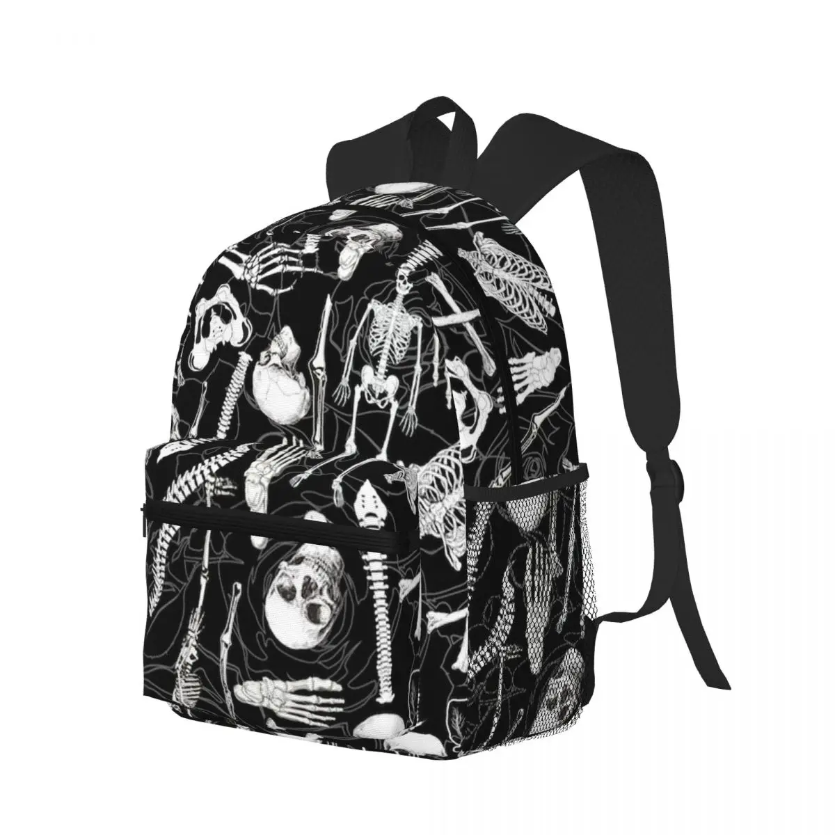 Gothic Anatomy Skull Bones Ribcage Printed Student Backpack School Bag Hiking Daypack for Boys Girls Bookbag Shoulder Bags
Gothic Anatomy Skull Bones Ribcage Printed Student Backpack School Bag Hiking Daypack for Boys Girls Bookbag Shoulder Bags