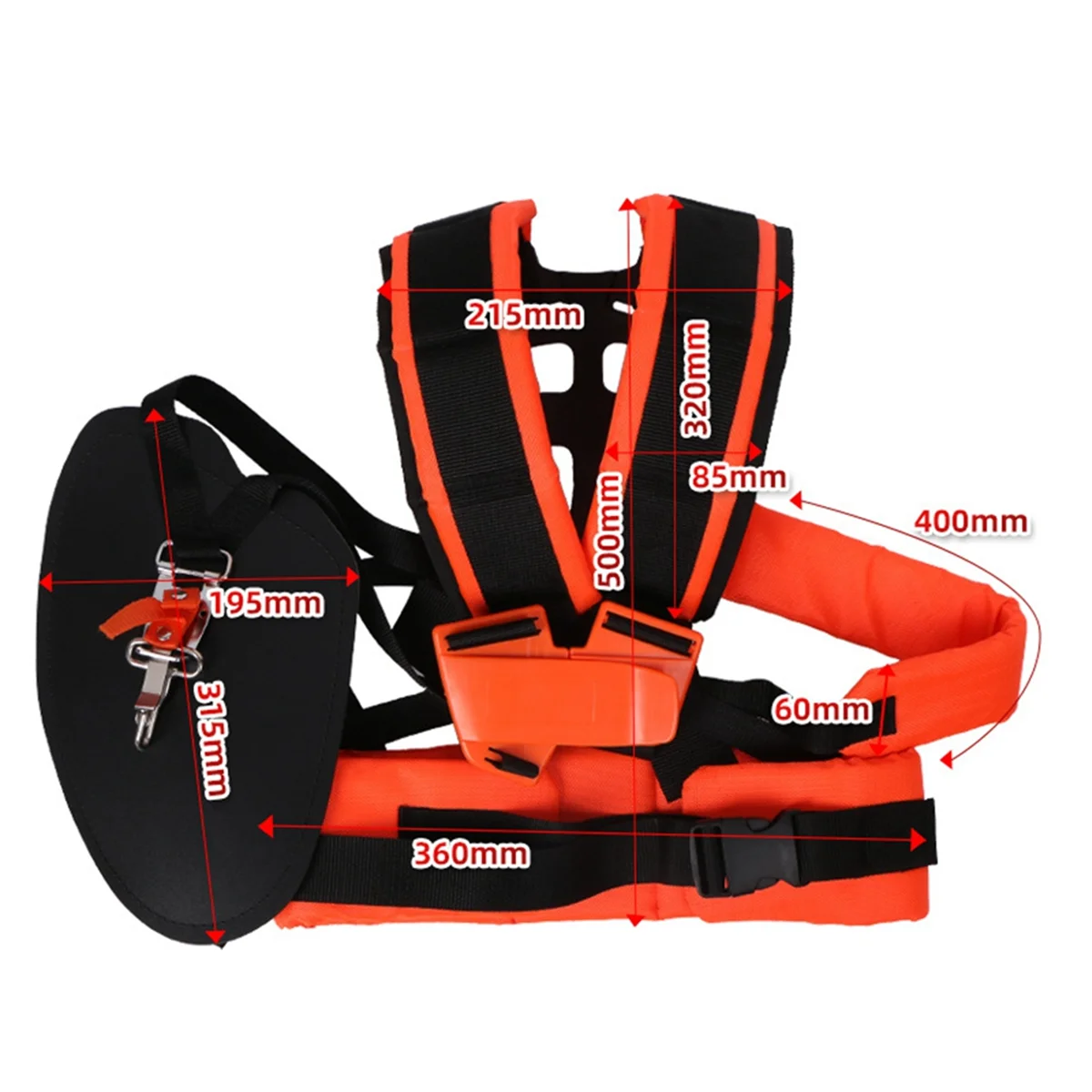 ABME Garden Pruner Strimmer Padded Belt Comfortable Padded Belt Double Shoulder Strap Labor Saving for Brush Cutter Trimmer
ABME Garden Pruner Strimmer Padded Belt Comfortable Padded Belt Double Shoulder Strap Labor Saving for Brush Cutter Trimmer