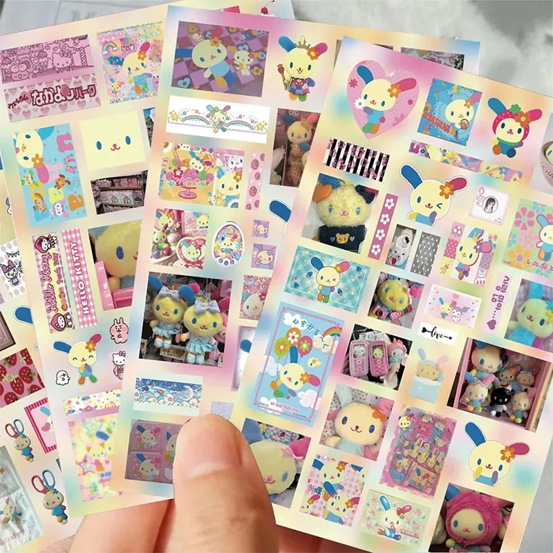Cute Usahana Sticker Creativity Cartoon Kiss Cut Stickers Student Diy Phone Case Water Bottle Stationery Decoration Friend Gift
Cute Usahana Sticker Creativity Cartoon Kiss Cut Stickers Student Diy Phone Case Water Bottle Stationery Decoration Friend Gift