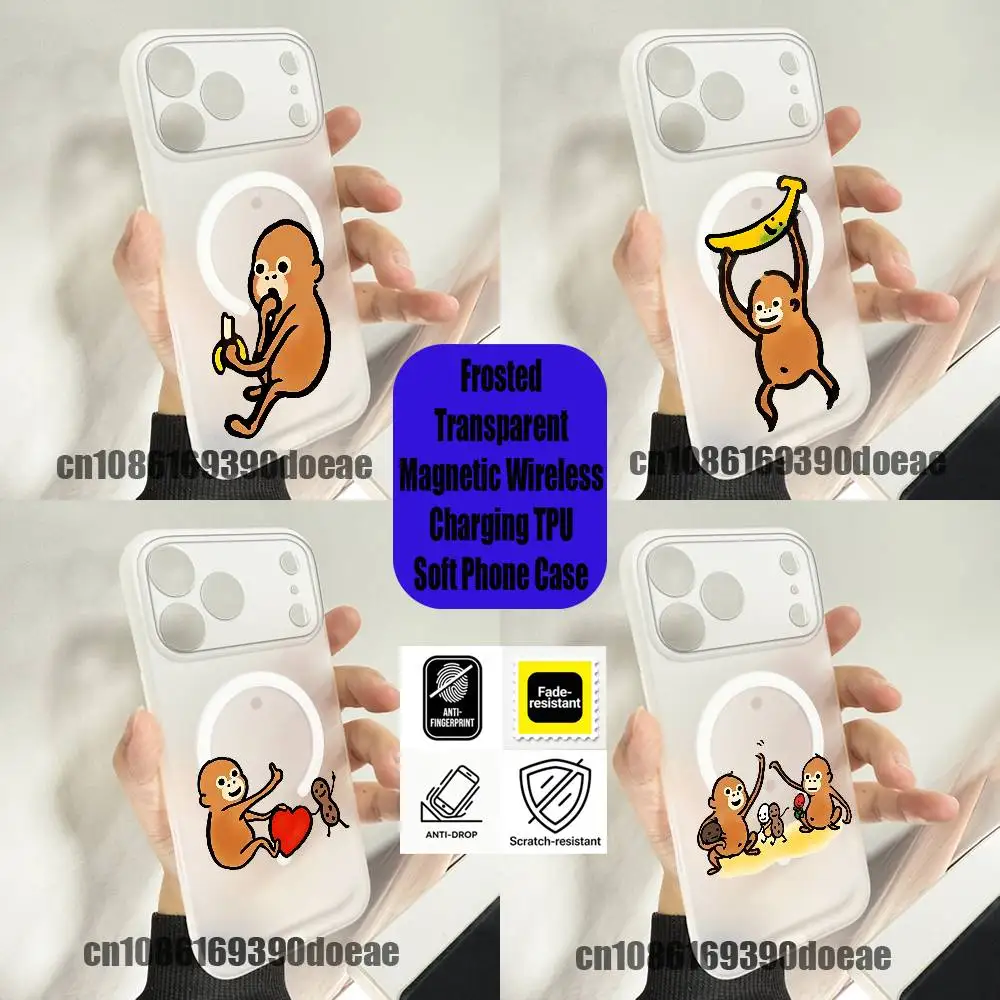 For Cartoon Cute Funny Monkey Phone Case iPhone 12,16,11,14,13,17,15,Plus,E,Pro,Max,Air,Mini Wireless Charge Magnetic Clear
For Cartoon Cute Funny Monkey Phone Case iPhone 12,16,11,14,13,17,15,Plus,E,Pro,Max,Air,Mini Wireless Charge Magnetic Clear
