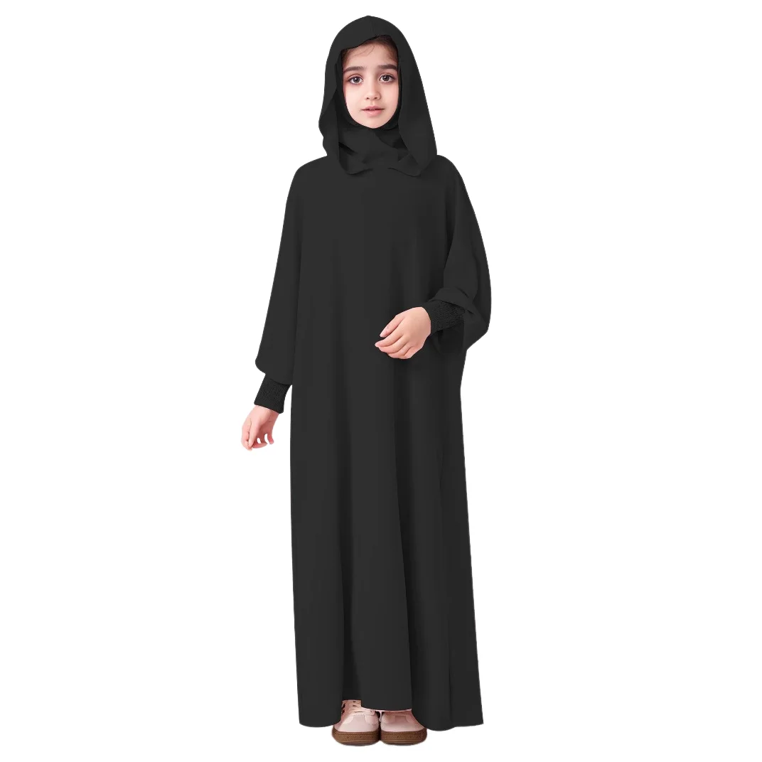 Eid Arabic Robe One Piece Kids Girls Khimar Caftan Muslim Outfits Islam Clothing Burqa Abaya Scarf Kaftan Prayer Dress Garment
Eid Arabic Robe One Piece Kids Girls Khimar Caftan Muslim Outfits Islam Clothing Burqa Abaya Scarf Kaftan Prayer Dress Garment