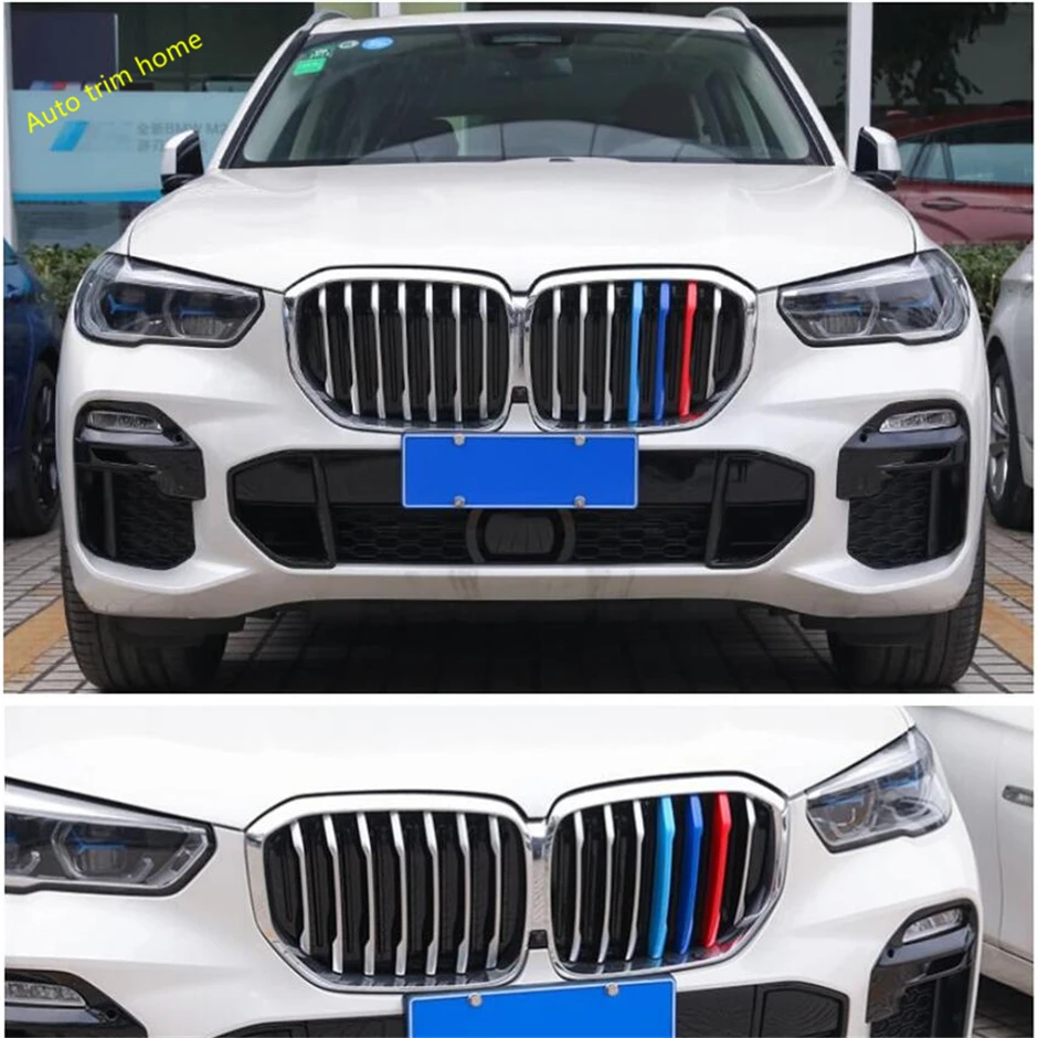 Front Head Racing Grille Decoration Strips Tricolor Cover Trim Fit For BMW X5 G05 2019 - 2024 Car Accessories
Front Head Racing Grille Decoration Strips Tricolor Cover Trim Fit For BMW X5 G05 2019 - 2024 Car Accessories