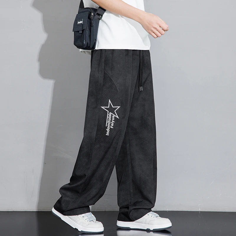 Casual Sweapants Male Men's Fashion Quick-dry Pants Summer Outdoor Trousers Streetwear Sportswear Men Street Style Men Clothing
Casual Sweapants Male Men's Fashion Quick-dry Pants Summer Outdoor Trousers Streetwear Sportswear Men Street Style Men Clothing