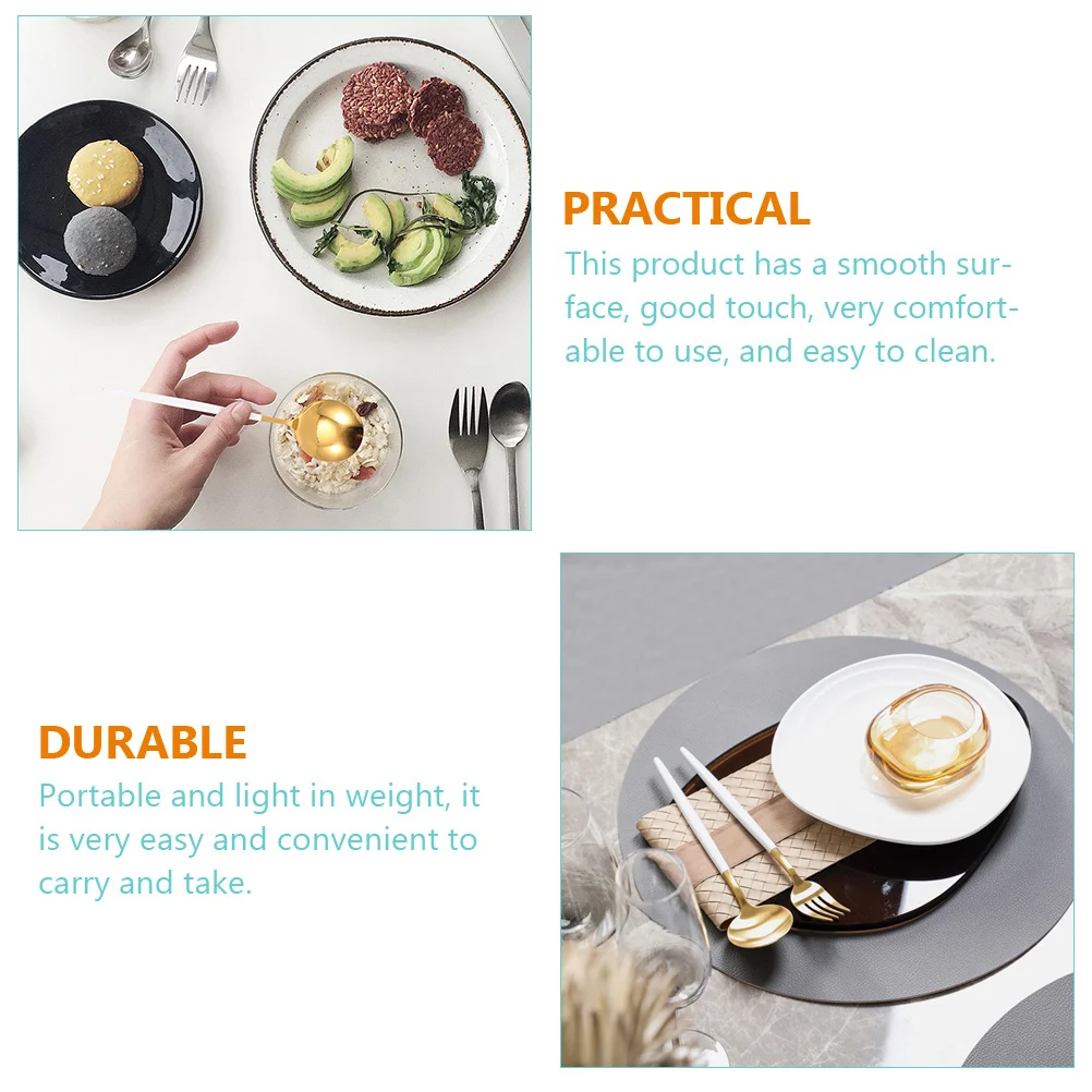 5Pcs Stainless Steel Round Spoons Portable Lightweight Small Soup Spoons Exquisite Decoration Tableware
5Pcs Stainless Steel Round Spoons Portable Lightweight Small Soup Spoons Exquisite Decoration Tableware