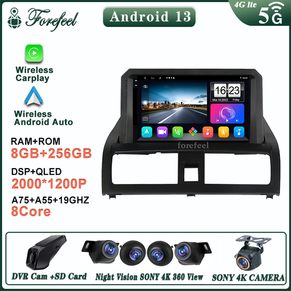 Android 13 Multimedia For Honda Accord 7 2002 -2007 Multimedia Car Player Auto Radio Stereo Screen GPS Navigation No 2din DVD
Android 13 Multimedia For Honda Accord 7 2002 -2007 Multimedia Car Player Auto Radio Stereo Screen GPS Navigation No 2din DVD